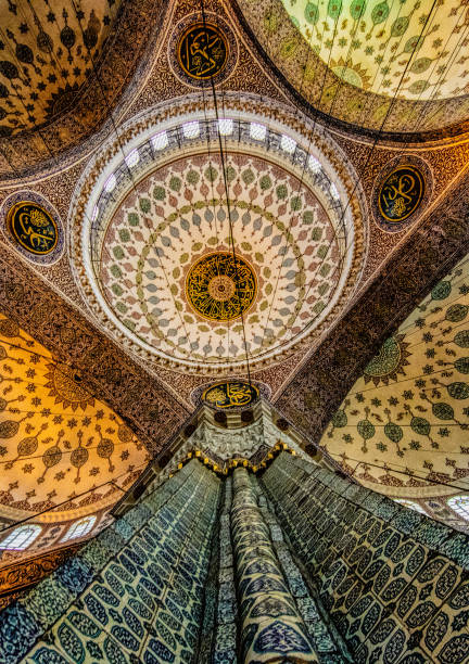 istock Ceiling of Blue Mosque in Istanbul 989936750