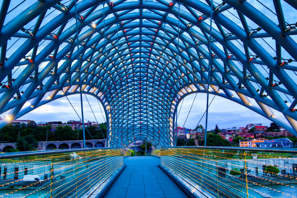 istock Freedom Bridge in Tbilisi 989936940
