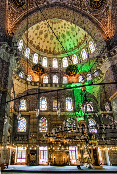 istock Interior of the Blue Mosque 989936974