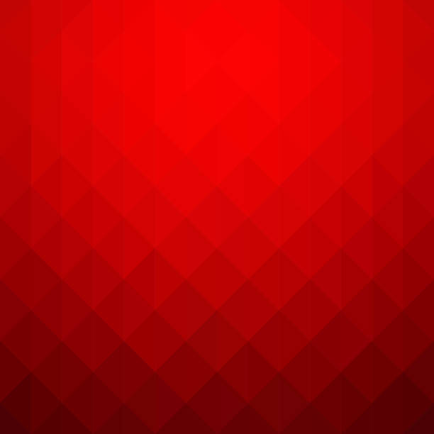 abstrakcyjne czerwone geometryczne tło - backgrounds red background red textured stock illustrations