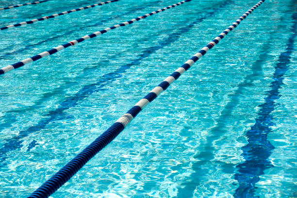 istock Swimming pool for the swim meet 989958926