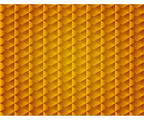 Vector illustration of Abstract Geometric Pattern, golden, seamless pattern vector background, Vector Illustration