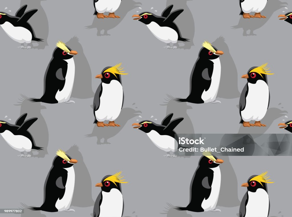 Snares Penguin Background Seamless Wallpaper Stock Illustration - Download  Image Now - Snares Crested Penguin, Animal, Animal's Crest - iStock