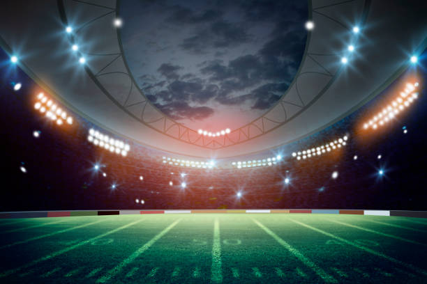 istock American Soccer Stadium 3d rendering. Mixed photos 990053144