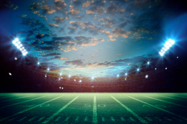 istock American Soccer Stadium 3d rendering. Mixed photos 990053368