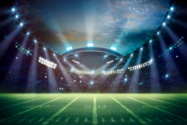 istock American Soccer Stadium 3d rendering. Mixed photos 990055566