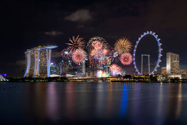 Singapore's National Day 2018 Fireworks to celebrate Singapore's independence