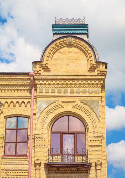 istock ancient building in Art Nouveau style 990110270
