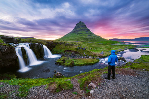 istock Kirkjufellsfoss - the most beautiful waterfall in Iceland 990118724