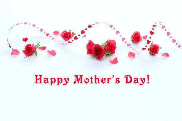 rose of Mother's day  (header or footer)