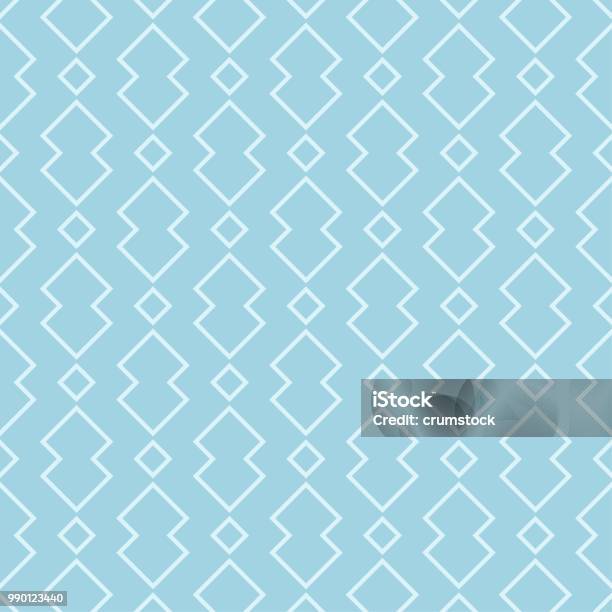 Light Ble Pattern Light Blue Geometric Print Seamless Pattern Stock Illustration ...