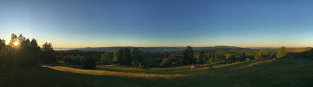 istock Sunrise panorama, Lian, Trondheim, Norway 990134624