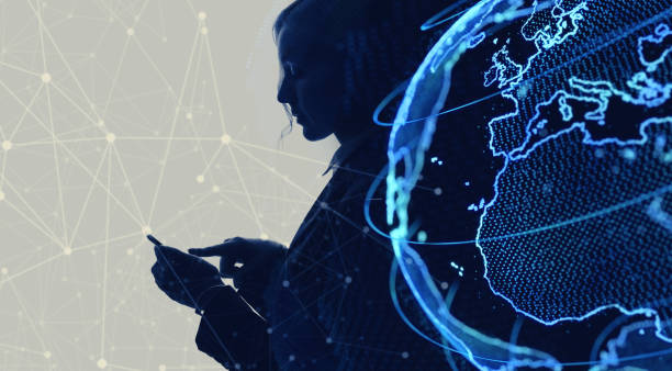 Global netwrok concept. Internet of Things. IoT.