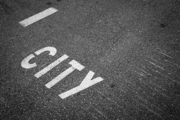 istock yellow city bus fast lane 990144624