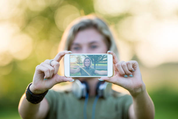 istock Girl Taking A Selfie 990173618