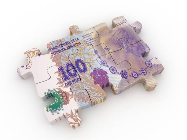 istock Argentina peso money puzzle 990191412
