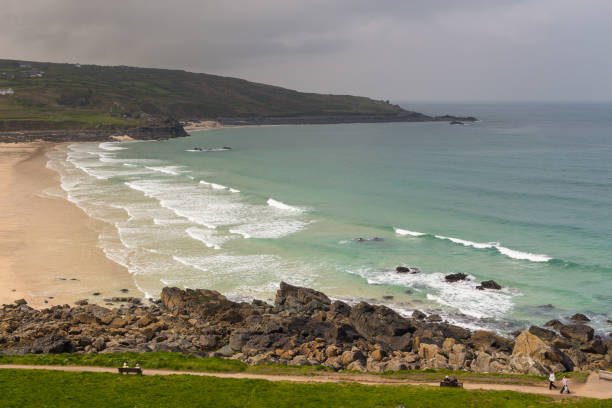 istock View on the Coast of Cornwall in UK 990200016