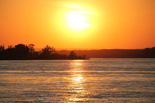 istock Sunset over the Volga River 990208684