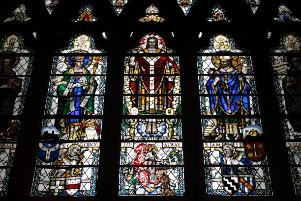 istock detail of Exeter cathedral in Devon 990208736