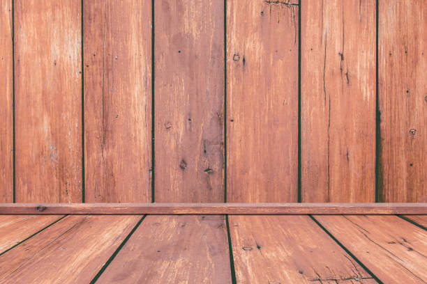 istock Wood texture for display your products background 990230488