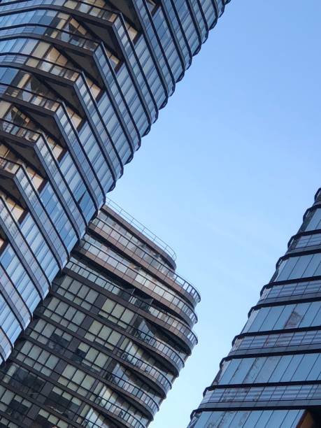 istock Glass and metal buildings 990257844
