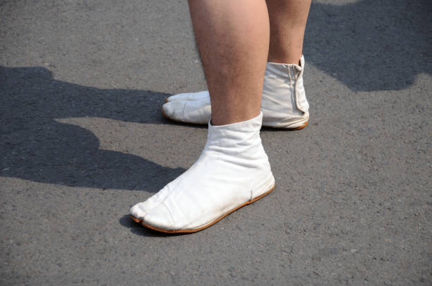 istock White Japanese Ninja Shoes 990264902