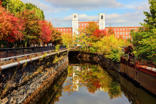 istock Autumn in Lowell, Massachusetts 990279320
