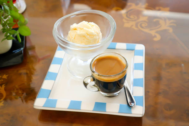 istock affogato or coffee and ice cream 990316810