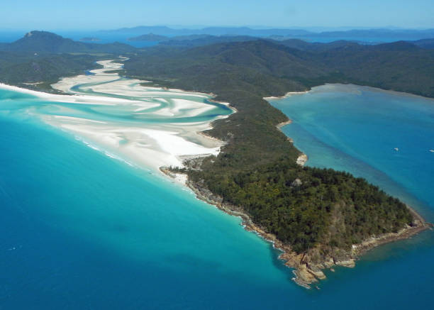 istock Aerial view of Whitsunday Beach 990320472