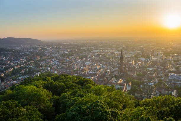 istock Germany, Freiburg im Breisgau from above 990328282