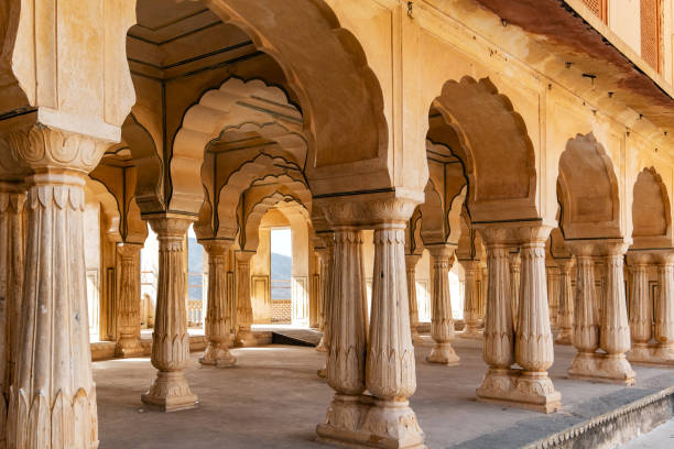 istock Amer Fort in Jaipur, Rajasthan, India. 990337616