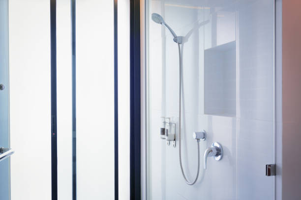istock Abstract Stylish Bathroom Interior. Deluxe  Bathroom Interior and Modern Background. 990381960