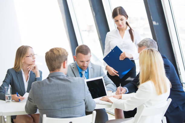 istock Business meeting in office 990382410