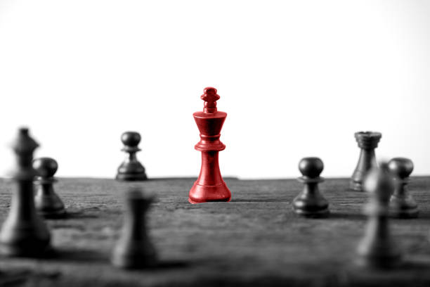 istock Chess business concept, leader teamwork & success 990382744