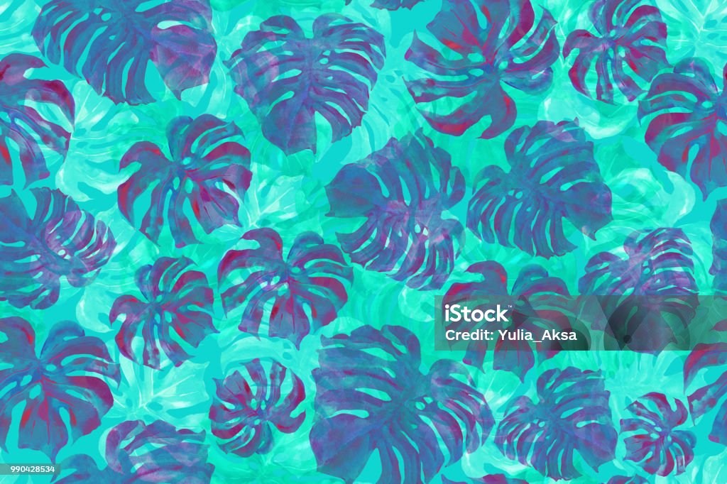 Ilustración de Patrón Floral Exótico Hojas Color Moda Fondo Verde Menta Azul Mano De Pintura De Acuarela Dibujo Diseño Foliate Safari Monocromo De Fondo De Pantalla De Plantas Tropicales y más Vectores Ilustración de Patrón Floral Exótico Hojas Color Moda Fondo Verde Menta Azul Mano De Pintura De Acuarela Dibujo Diseño Foliate Safari Monocromo De Fondo De Pantalla De Plantas Tropicales y más Vectores
