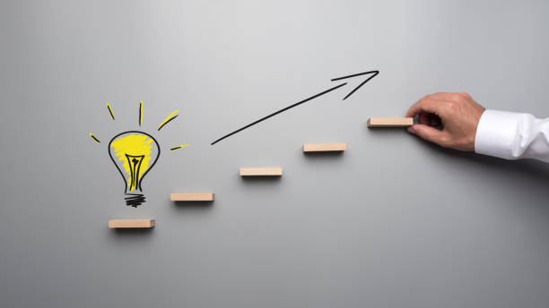 istock Conceptual image of idea and success 990453598