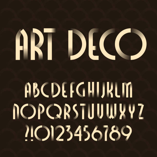 2,500+ Art Deco Numbers Stock Photos, Pictures & Royalty-Free