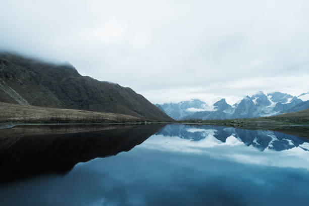 istock Mountain Lake Koruldi in Georgia, Svaneti 990470298