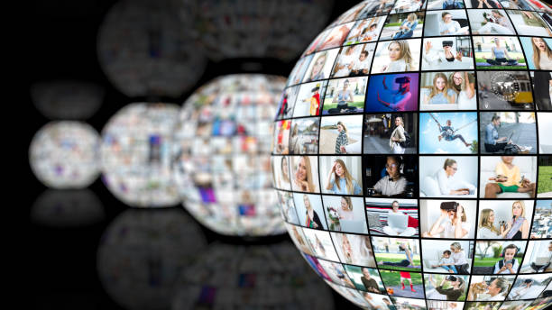 Video wall with small screens digital conceptReference Earth Map taken from open source: http://visibleearth.nasa.gov/view_rec.php?vev1id=11656 Software used: 3dsMaxDate of creation (rendered) - 26.08.2011All layers used