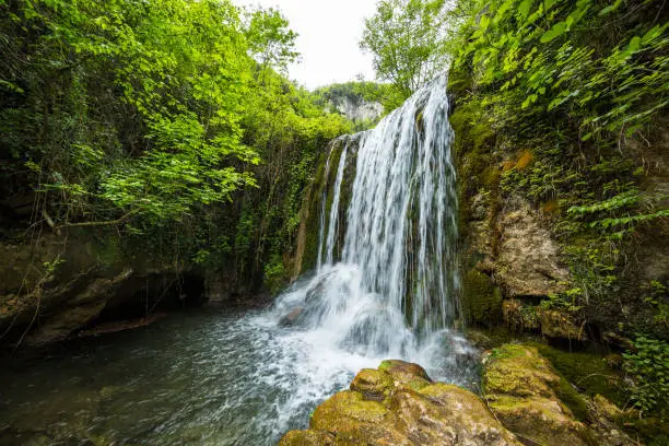 Photo of Small waterfall in the Valley of the Ferriere, Amalfi Coast