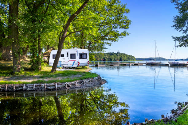 istock Holidays in summer at the lake, Germany 990538490