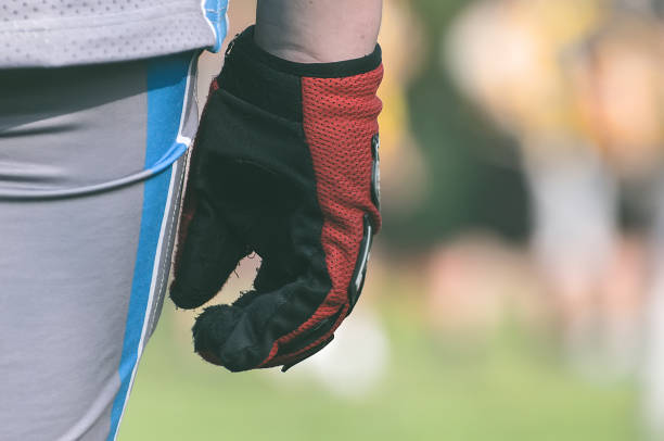 istock Gloves for American football 990581982