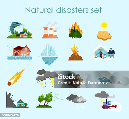 5,597 Cartoon Of The Natural Disaster Illustrations & Clip Art - iStock