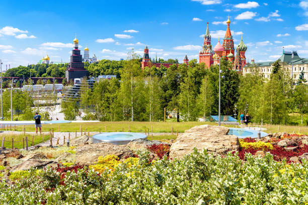 istock Zaryadye Park overlooking the Moscow Kremlin 990660190