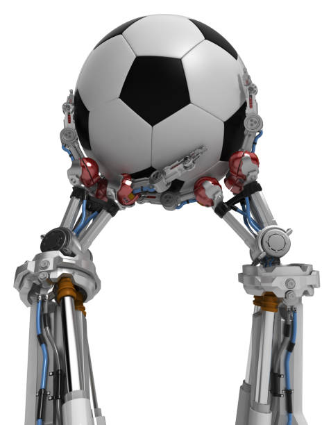 istock Robotic Arm Three Fingers, Football Hold 990664030