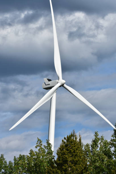 istock Large Industrial Wind Powered Turbines 990687522