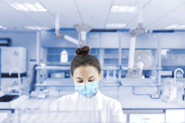 istock Female scientist working in the aboratory 990690256