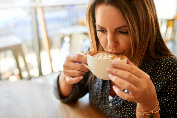 istock There's something calming about a creamy cappuccino 990794736