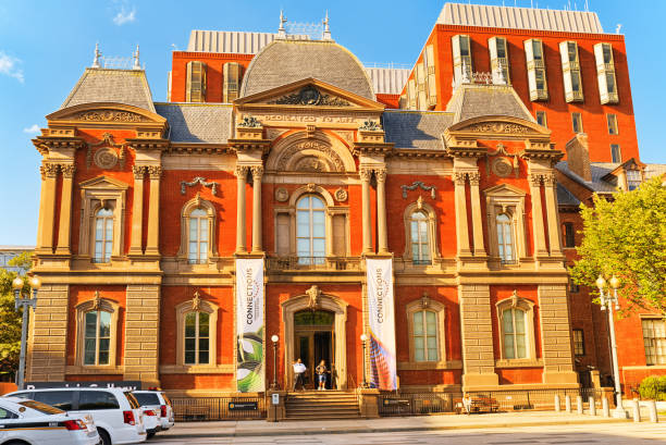 washington, usa, renwick gallery de la smithsonian american art museum. - the mall audio photos et images de collection