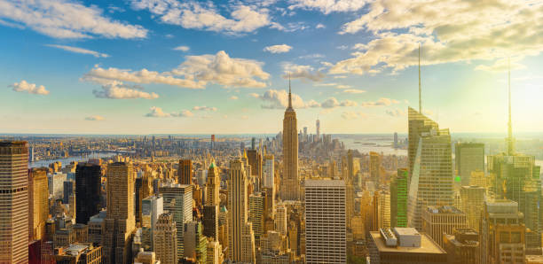 istock View of Manhattan from the skyscraper's observation deck. New York. 990814822